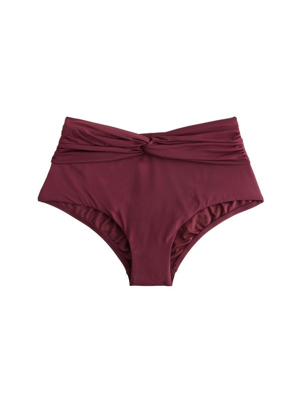 Next Next Bikini hlačke  vinsko rdeča