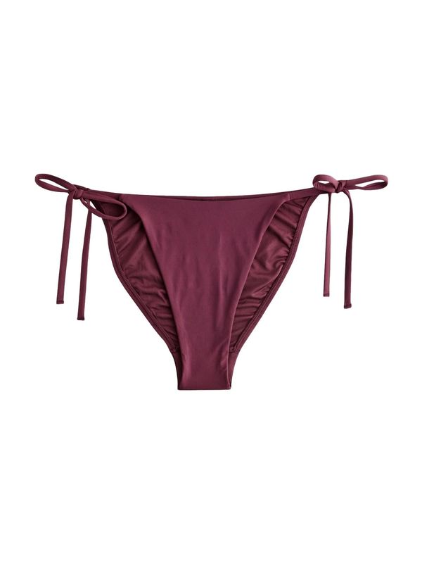 Next Next Bikini hlačke  vinsko rdeča