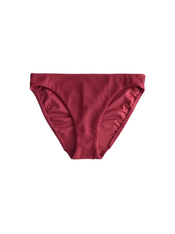 Next Next Bikini hlačke  vinsko rdeča
