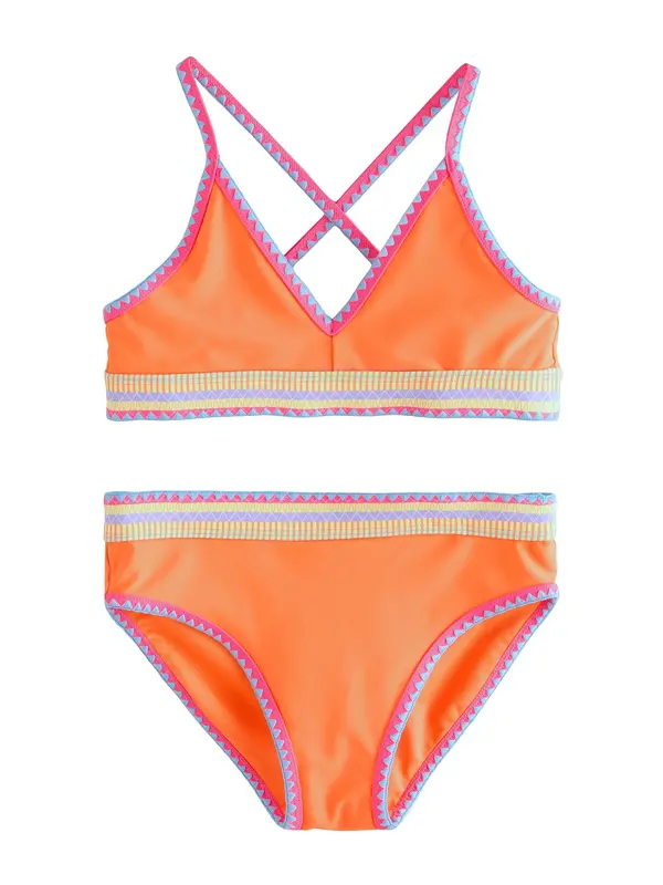 Next Next Bikini  modra / pastelno rumena / oranžna / roza