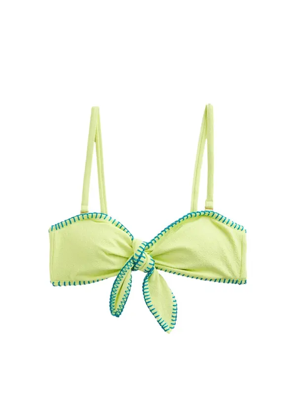 Next Next Bikini zgornji del  jelka / travnato zelena