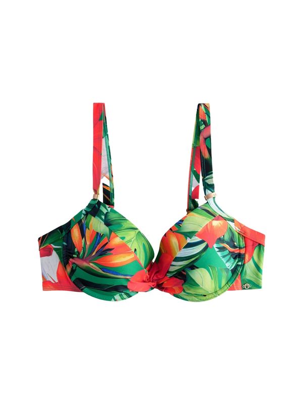 Next Next Bikini zgornji del  modra / zelena / oranžna / rdeča