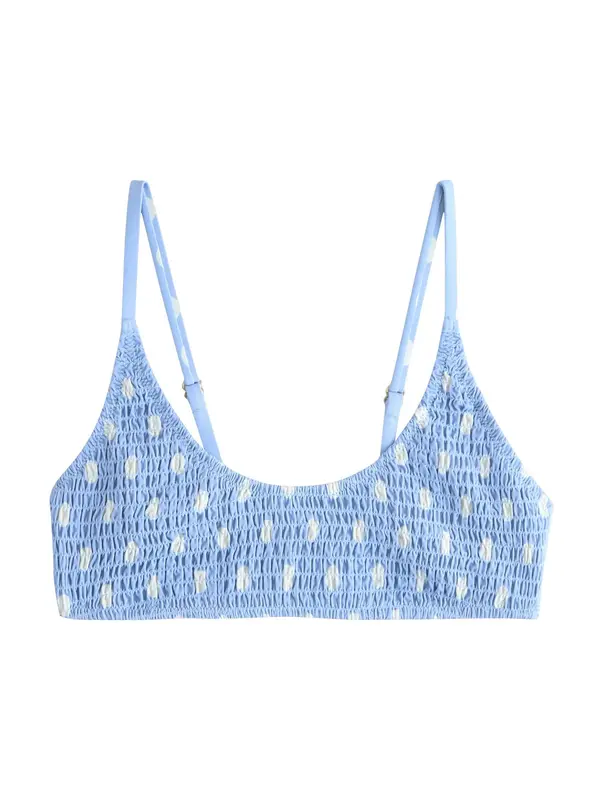 Next Next Bikini zgornji del  nebeško modra / bela