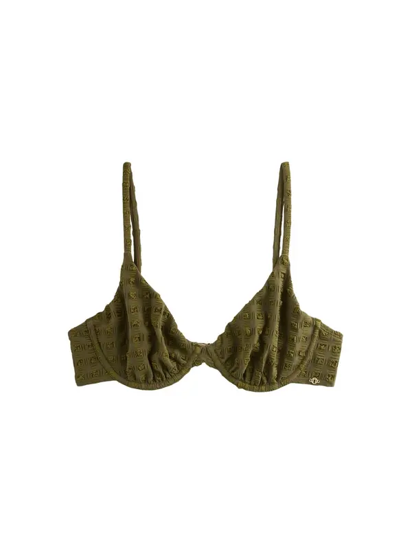 Next Next Bikini zgornji del  oliva