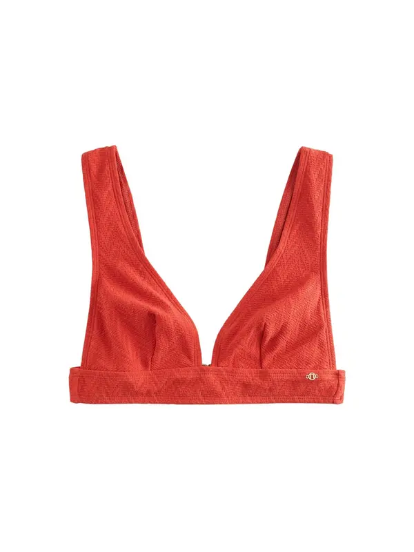 Next Next Bikini zgornji del  oranžno rdeča