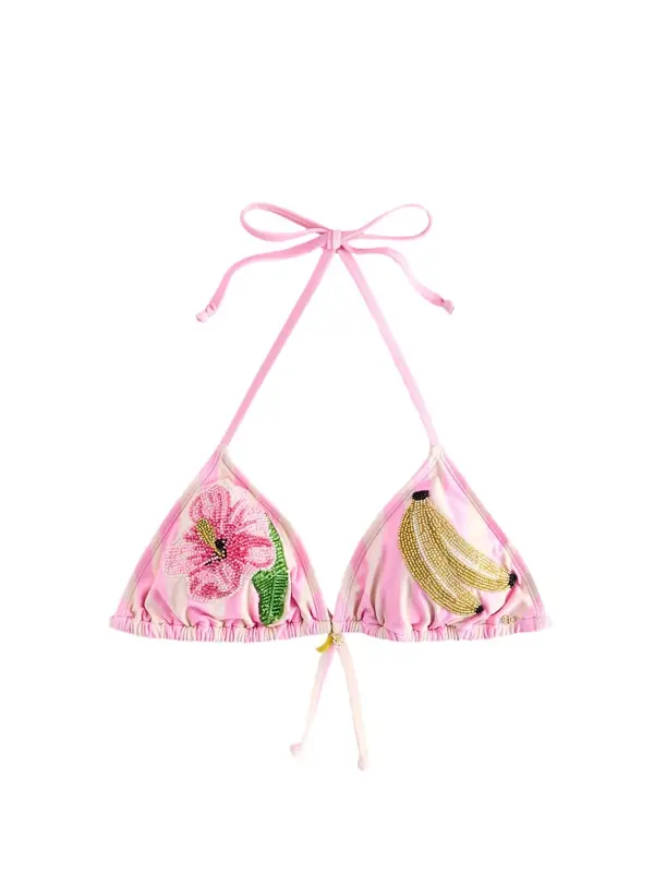 Next Next Bikini zgornji del  rumena / zelena / roza / roza