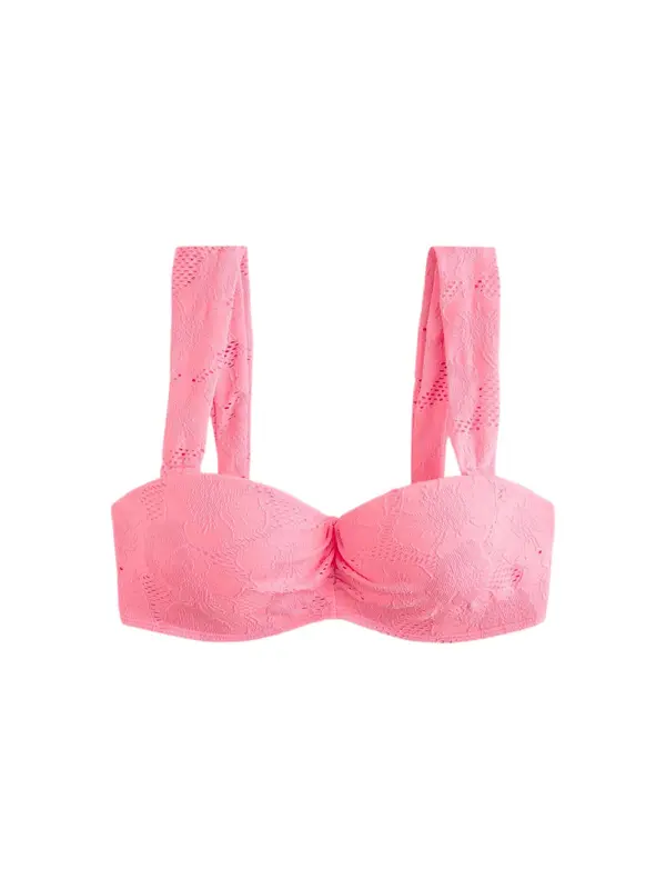 Next Next Bikini zgornji del  staro roza
