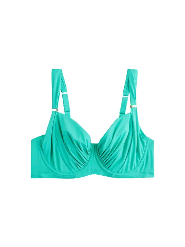 Next Next Bikini zgornji del  turkizna