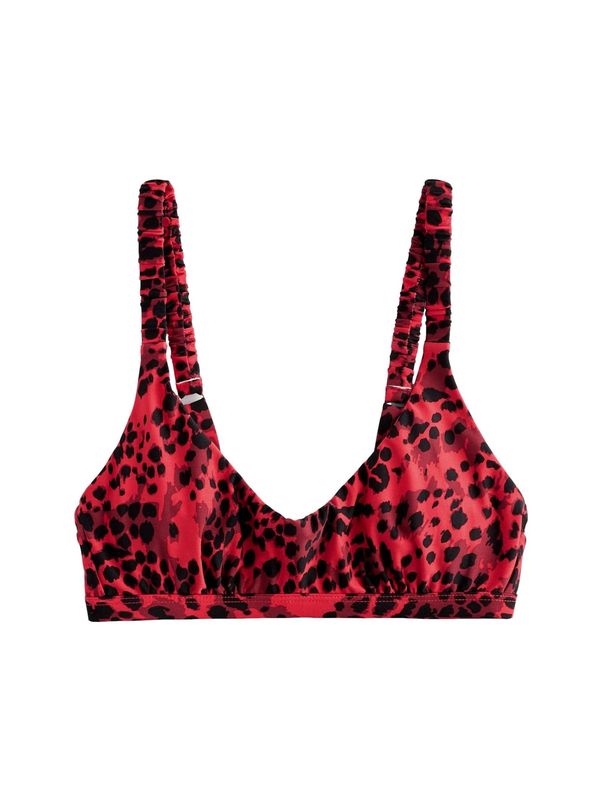 Next Next Bikini zgornji del  vinsko rdeča / vijolična / črna