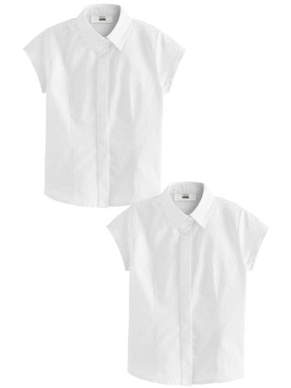 Next Next Bluza  bela