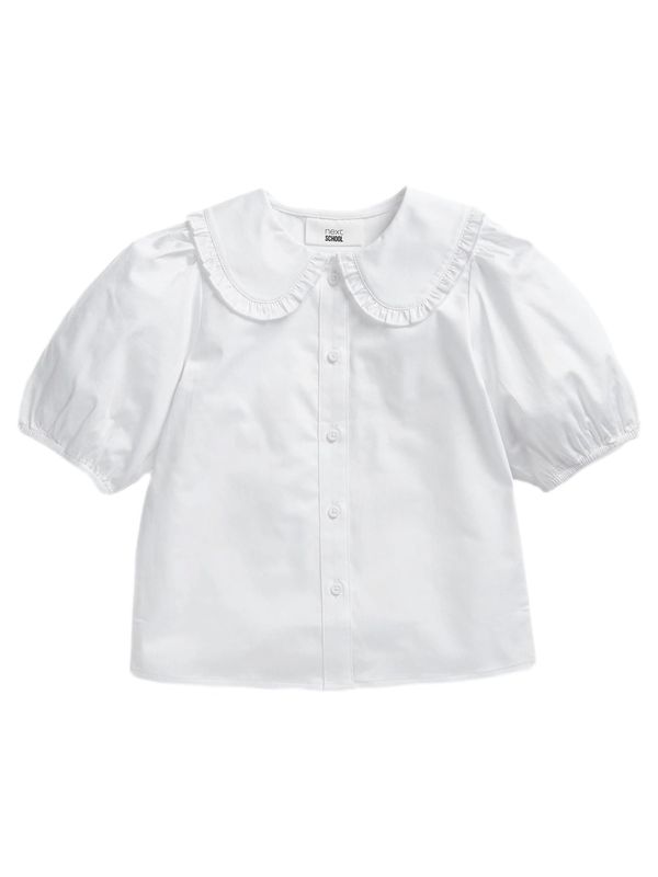 Next Next Bluza  bela