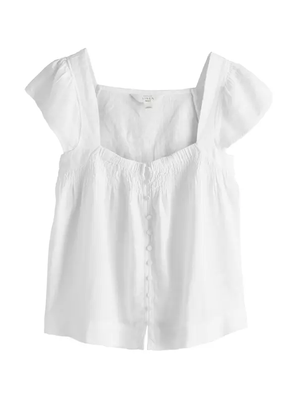 Next Next Bluza  bela