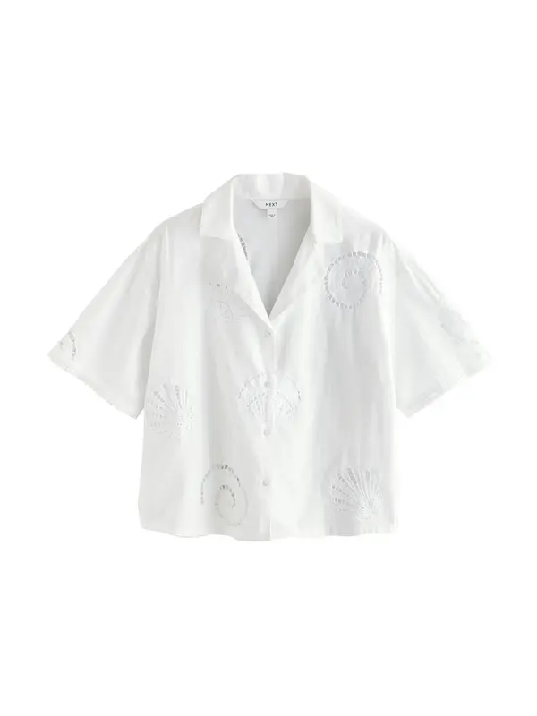Next Next Bluza  bela