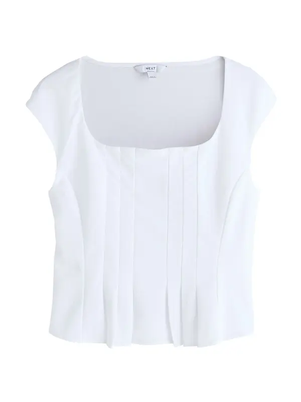 Next Next Bluza  bela