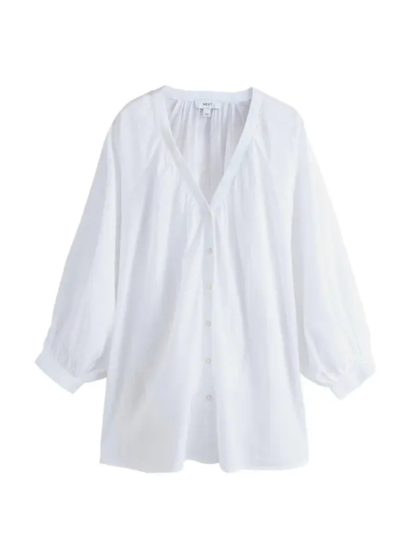 Next Next Bluza  bela