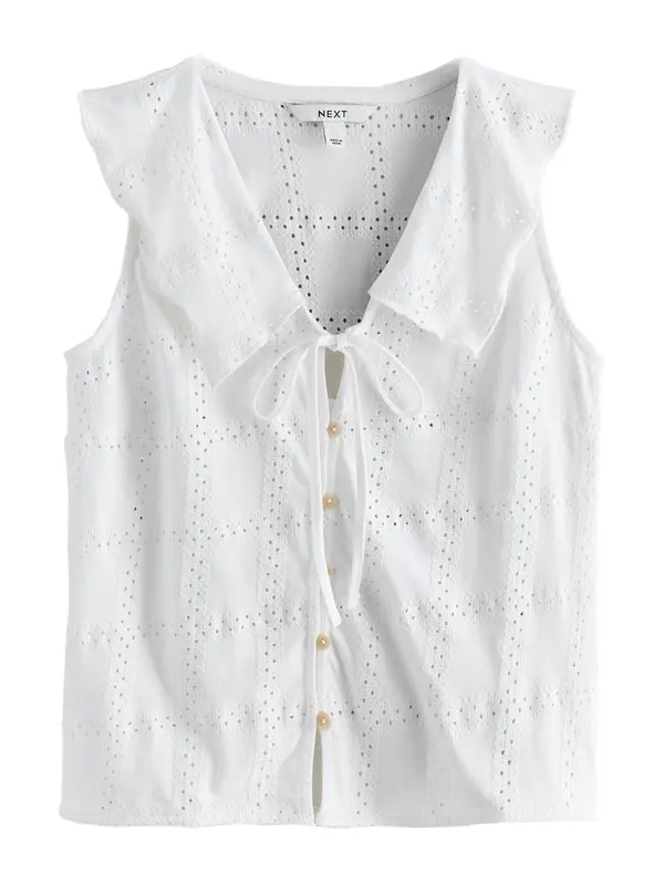 Next Next Bluza  bela
