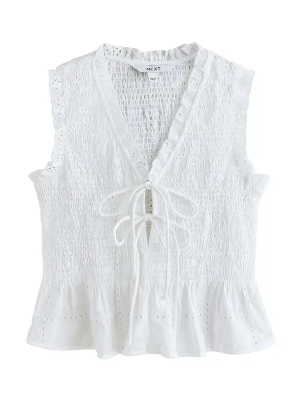 Next Next Bluza  bela