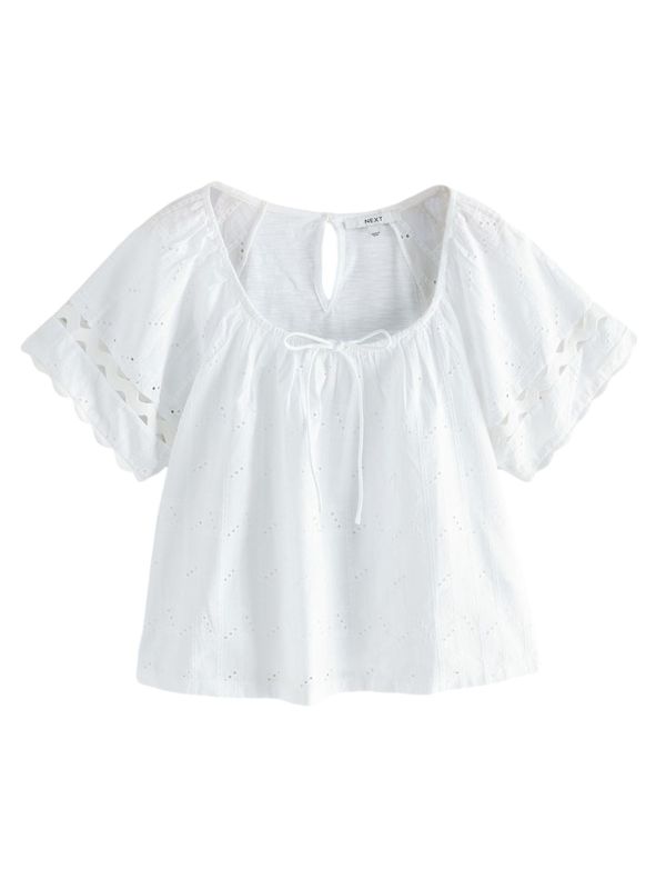 Next Next Bluza  bela