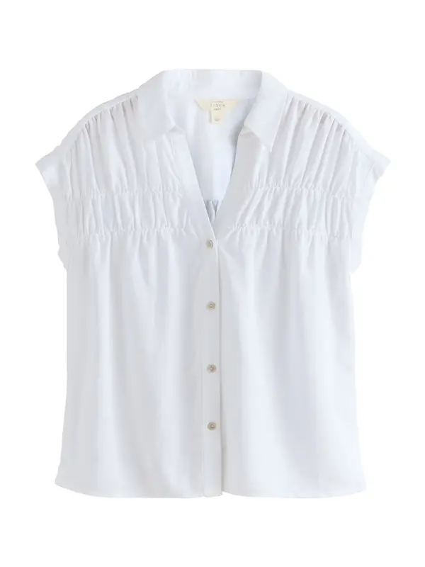 Next Next Bluza  bela