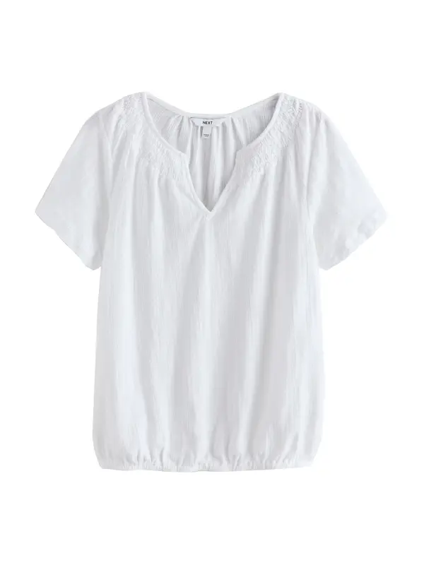 Next Next Bluza  bela