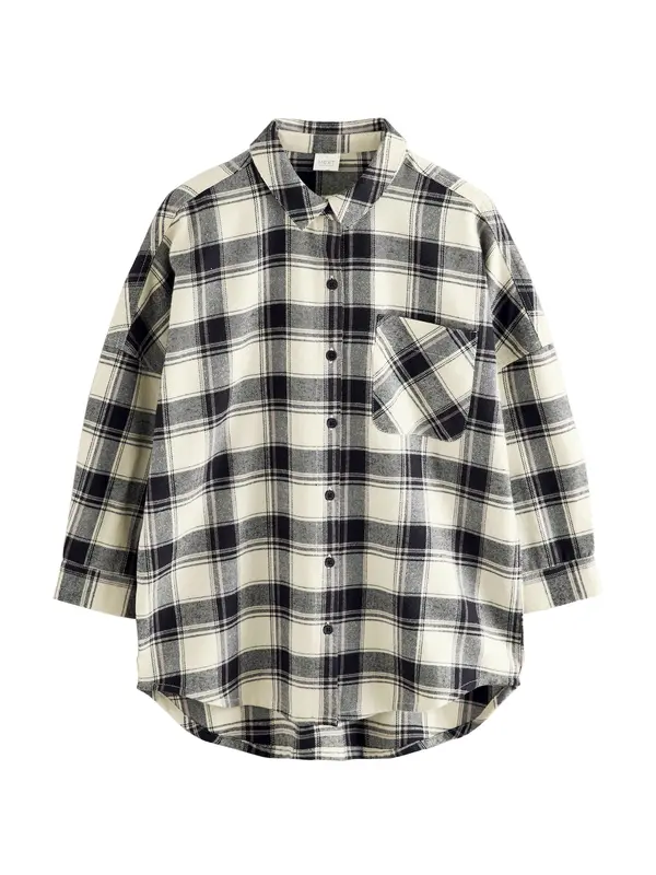 Next Next Bluza  bež / črna