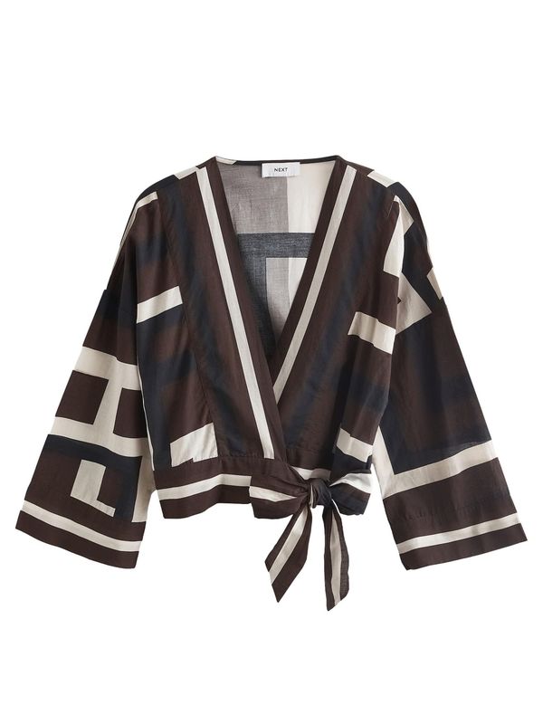 Next Next Bluza  črna / bela