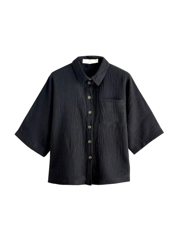Next Next Bluza  črna