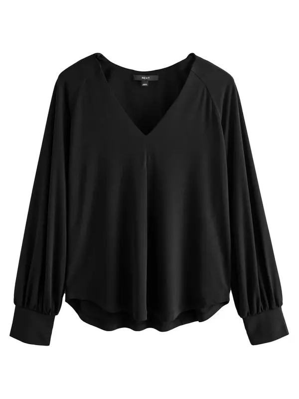 Next Next Bluza  črna