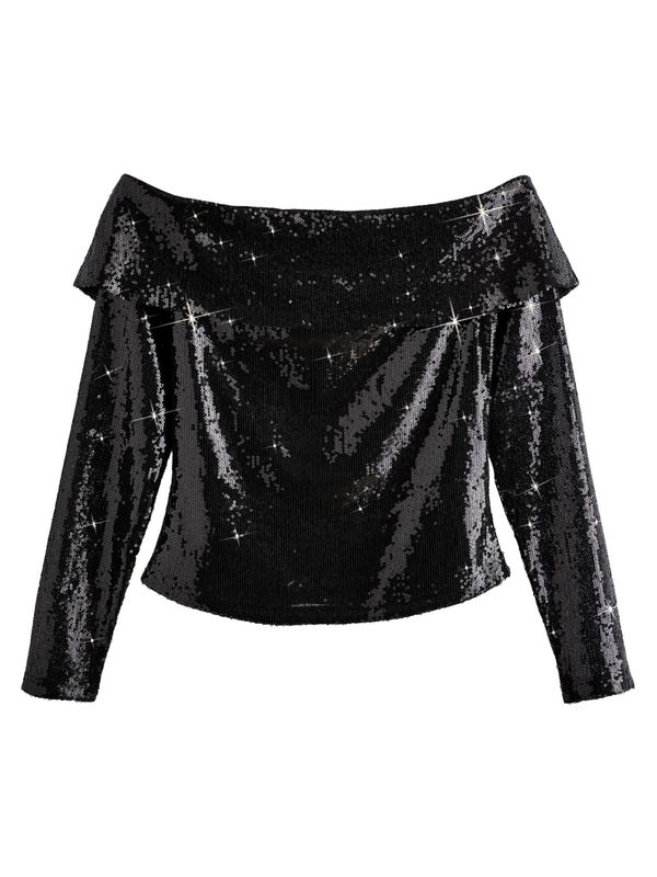 Next Next Bluza  črna