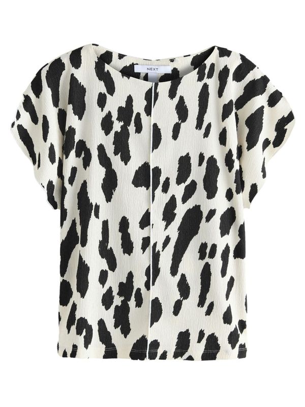 Next Next Bluza  črna / off-bela