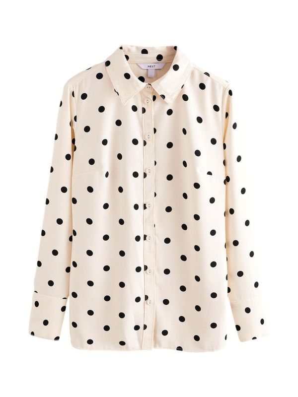 Next Next Bluza  ecru / črna