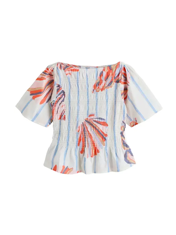 Next Next Bluza  ecru / mešane barve