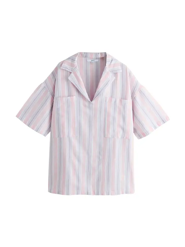 Next Next Bluza  majnica / roza / bela