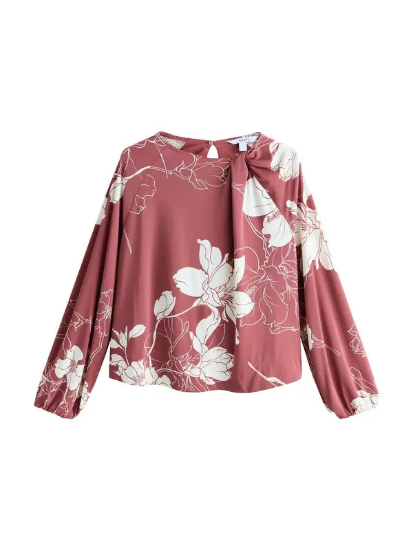 Next Next Bluza  mešane barve / staro roza