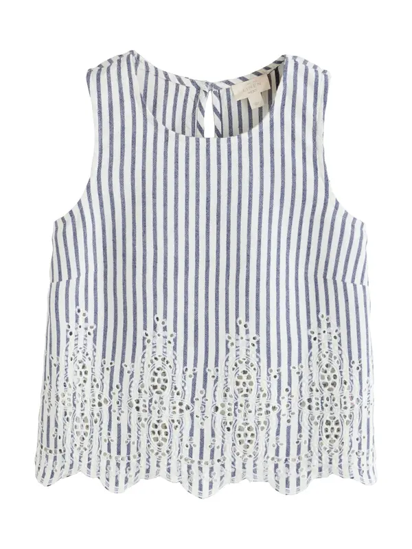 Next Next Bluza  modra / bela