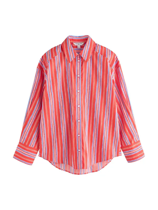 Next Next Bluza  modra / siva / rdeča