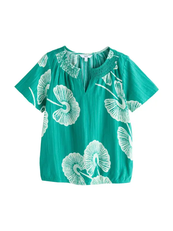 Next Next Bluza  petrol / off-bela
