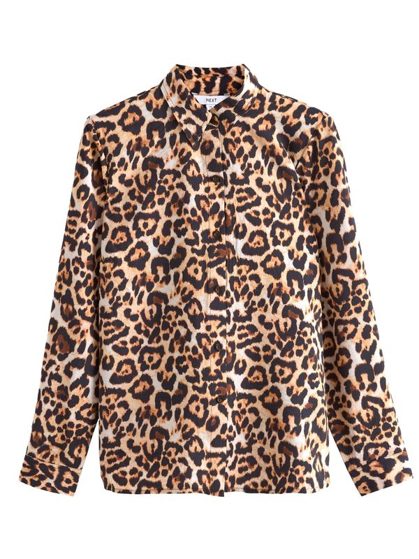 Next Next Bluza  progasto bež / pikčasto rjava