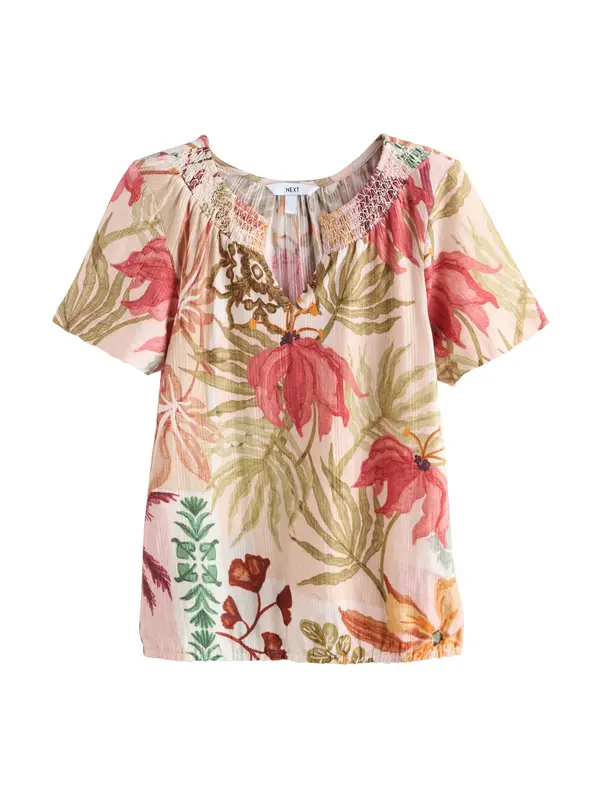 Next Next Bluza  pueblo / kaki / magenta / pastelno roza