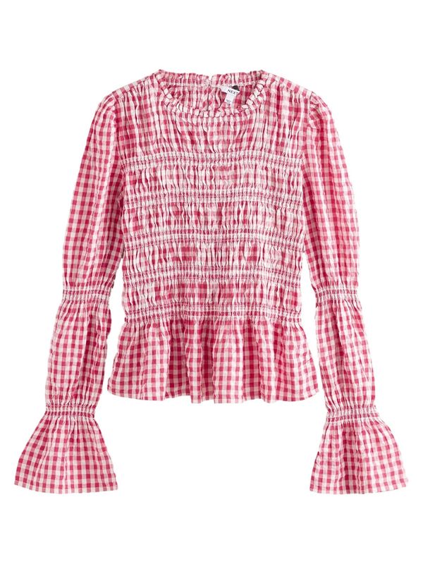 Next Next Bluza  roza / bela