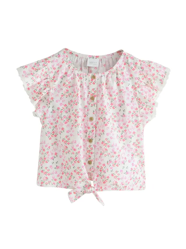 Next Next Bluza  roza / rdeča / bela
