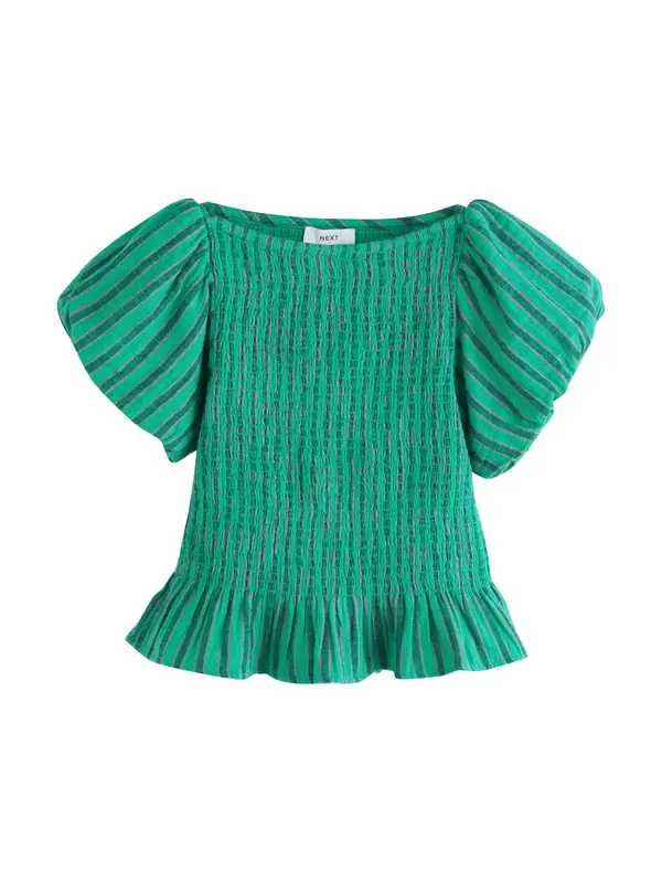 Next Next Bluza  smaragd / temno zelena / roza