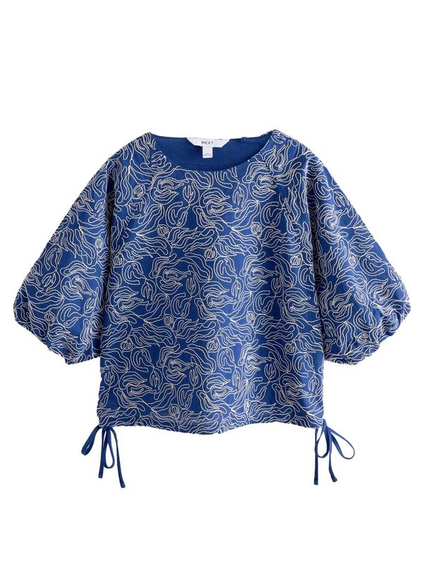 Next Next Bluza  svetlo bež / encijan