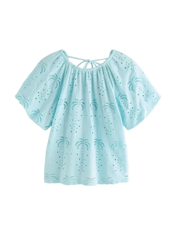 Next Next Bluza  svetlo modra