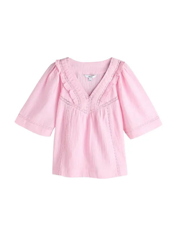 Next Next Bluza  svetlo roza