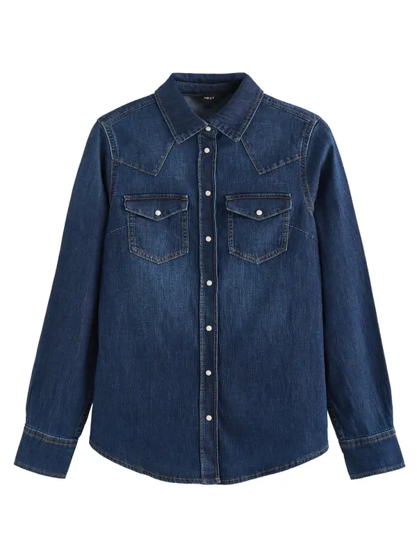 Next Next Bluza  temno modra