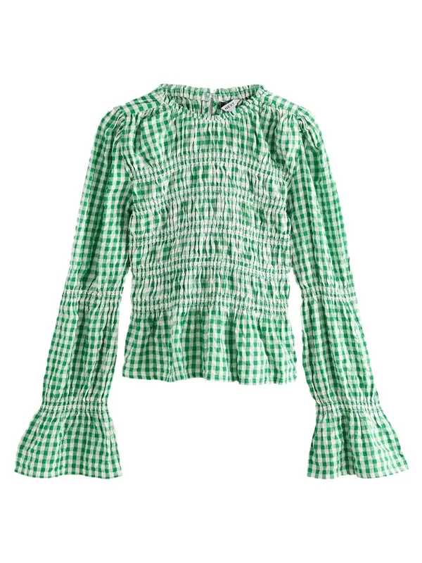 Next Next Bluza  zelena / bela