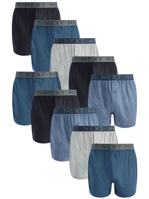 Next Next Boksarice  marine / encijan / progasto modra / pegasto siva