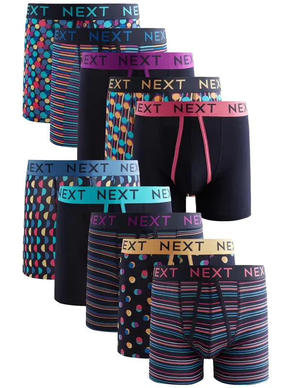 Next Next Boksarice  mornarska / lila / svetlo oranžna / roza
