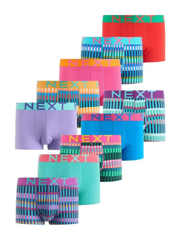 Next Next Boksarice  opal / cijansko modra / travnato zelena / majnica / roza / oranžno rdeča
